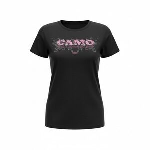 Team Realtree Womens Black Camo Never Looked So Good T Shirt X-Large